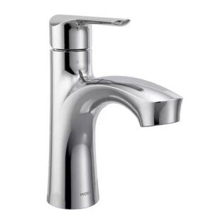 MOEN Findlay Single-Handle Single-Hole Bathroom Faucet in Chrome 84516